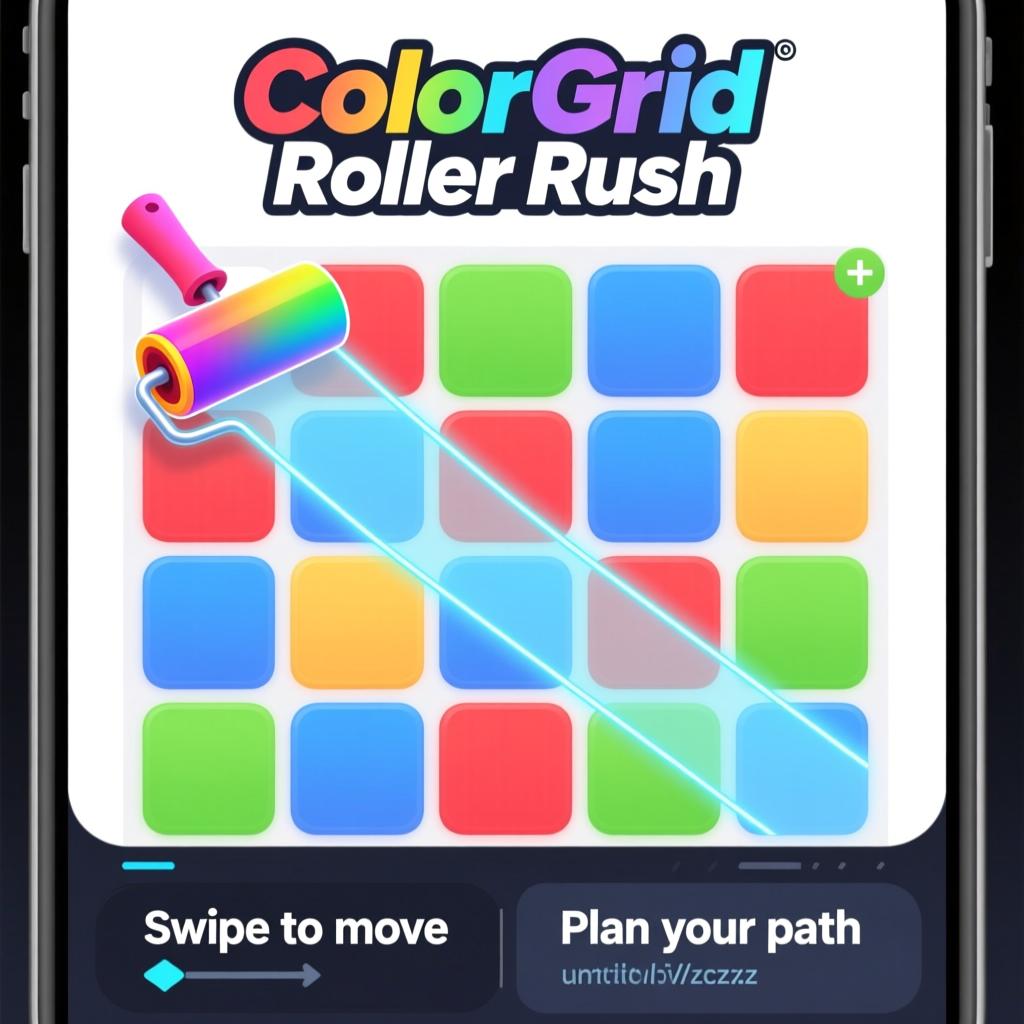 ColorGrid Roller Rush