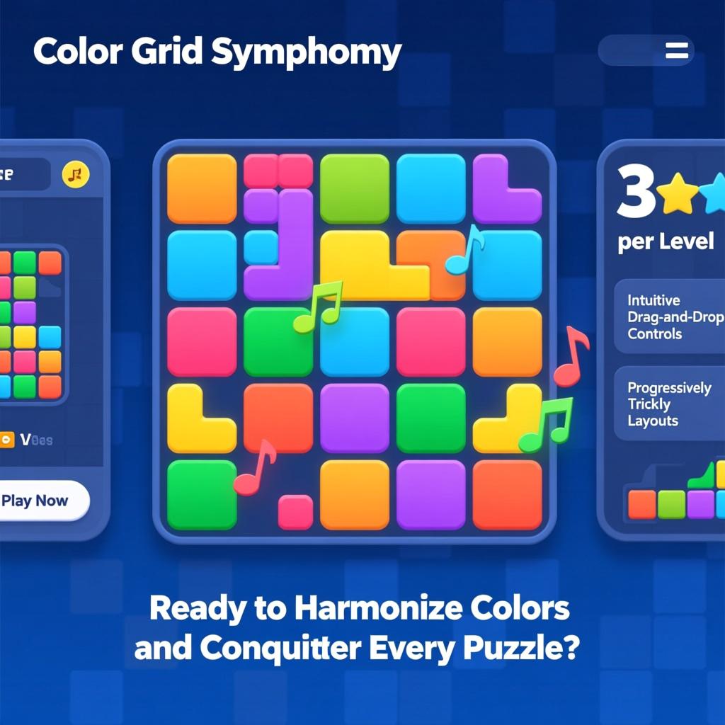 Color Grid Symphony