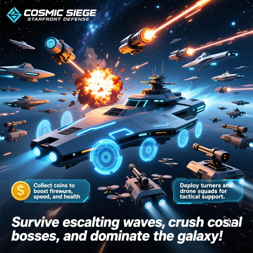 Cosmic Siege Starfront Defense