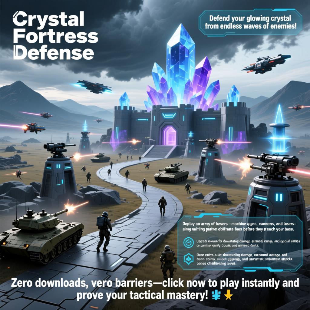 Crystal Fortress Defense