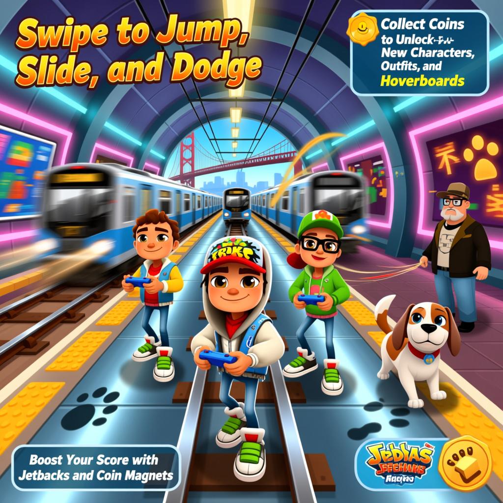 Subway Dash Golden Gate Rush